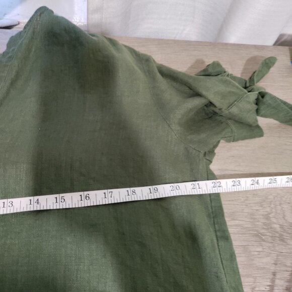 Women's Brora Linen Top UK 12-14, US 10-12 - Picture 7 of 9